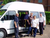Minibus outing from Elizabeth House